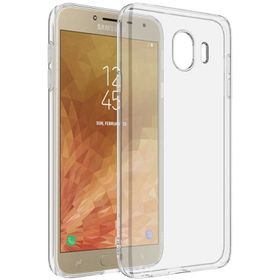 Kvy Samsung Galaxy J4 Kamera Korumalı Süper Silikon Şeffaf Kılıf