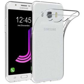 Kvy Samsung Galaxy J7 2016 Kamera Korumalı Süper Silikon Şeffaf Kılıf