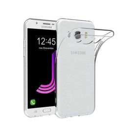 Kvy Samsung Galaxy J7 2016 Kamera Korumalı Süper Silikon Şeffaf Kılıf
