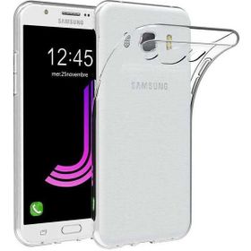 Kvy Samsung Galaxy J7 2016 Kamera Korumalı Süper Silikon Şeffaf Kılıf