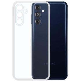 Kvy Samsung Galaxy M14 Kamera Korumalı Süper Silikon Şeffaf Kılıf