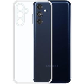 Kvy Samsung Galaxy M14 Kamera Korumalı Süper Silikon Şeffaf Kılıf