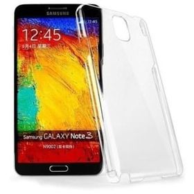 Kvy Samsung Galaxy Note 3 Kamera Korumalı Süper Silikon Şeffaf Kılıf
