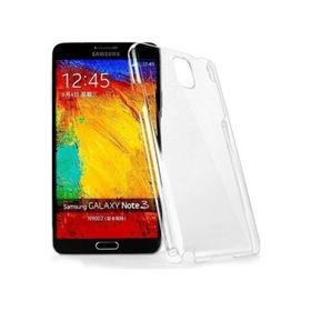 Kvy Samsung Galaxy Note 3 Kamera Korumalı Süper Silikon Şeffaf Kılıf