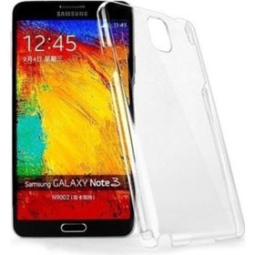 Kvy Samsung Galaxy Note 3 Kamera Korumalı Süper Silikon Şeffaf Kılıf