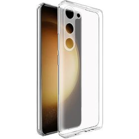 Kvy Samsung Galaxy S23 Kamera Korumalı Süper Silikon Şeffaf Kılıf