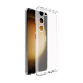 Kvy Samsung Galaxy S23 Kamera Korumalı Süper Silikon Şeffaf Kılıf