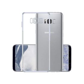 Kvy Samsung Galaxy S8 Kamera Korumalı Süper Silikon Şeffaf Kılıf