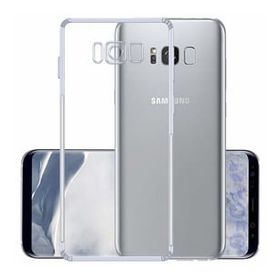 Kvy Samsung Galaxy S8 Plus Kamera Korumalı Süper Silikon Şeffaf Kılıf