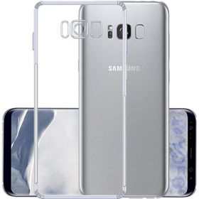 Kvy Samsung Galaxy S8 Plus Kamera Korumalı Süper Silikon Şeffaf Kılıf