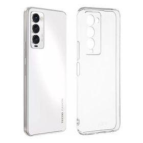 Kvy Tecno Camon 18 Kamera Korumalı Süper Silikon Şeffaf Kılıf