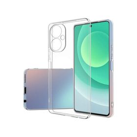 Kvy Tecno Camon 19 Pro Kamera Korumalı Süper Silikon Şeffaf Kılıf