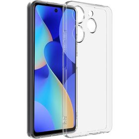 Kvy Tecno Spark 10 Pro Kamera Korumalı Süper Silikon Şeffaf Kılıf