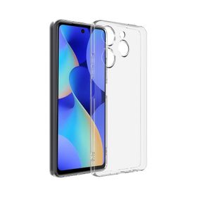Kvy Tecno Spark 10 Pro Kamera Korumalı Süper Silikon Şeffaf Kılıf