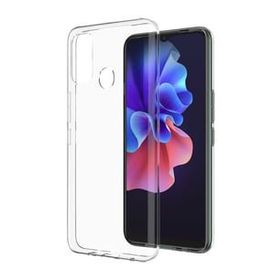 Kvy Tecno Spark 7T Kamera Korumalı Süper Silikon Şeffaf Kılıf