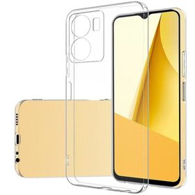 Kvy Vivo Y16 Kamera Korumalı Süper Silikon Şeffaf Kılıf