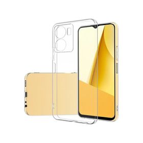 Kvy Vivo Y16 Kamera Korumalı Süper Silikon Şeffaf Kılıf