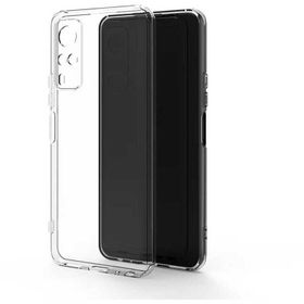 Kvy Vivo Y31 2021 Kamera Korumalı Süper Silikon Şeffaf Kılıf