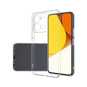 Kvy Vivo Y35 Kamera Korumalı Süper Silikon Şeffaf Kılıf