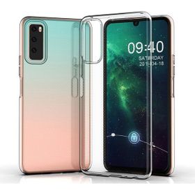 Kvy Vivo Y51A Kamera Korumalı Süper Silikon Şeffaf Kılıf