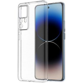 Kvy Xiaomi Mİ 12T Kamera Korumalı Süper Silikon Şeffaf Kılıf