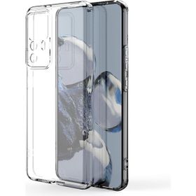 Kvy Xiaomi Mİ 12T Pro Kamera Korumalı Süper Silikon Şeffaf Kılıf