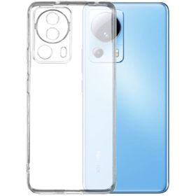 Kvy Xiaomi Mİ 13 Lite Kamera Korumalı Süper Silikon Şeffaf Kılıf