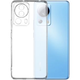 Kvy Xiaomi Mİ 13 Lite Kamera Korumalı Süper Silikon Şeffaf Kılıf
