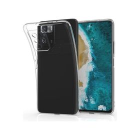 Kvy Xiaomi Poco X3 GT Kamera Korumalı Süper Silikon Şeffaf Kılıf