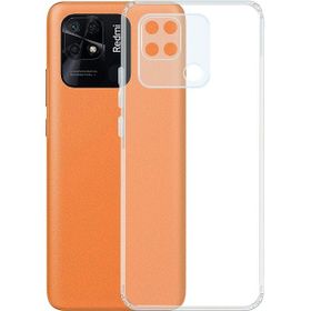 Kvy Xiaomi Redmi 10A Kamera Korumalı Süper Silikon Şeffaf Kılıf