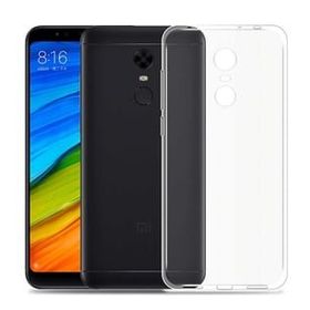 Kvy Xiaomi Redmi 5 Plus Kamera Korumalı Süper Silikon Şeffaf Kılıf