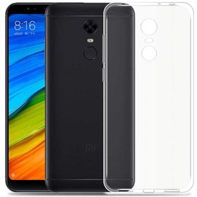 Kvy Xiaomi Redmi 5 Plus Kamera Korumalı Süper Silikon Şeffaf Kılıf