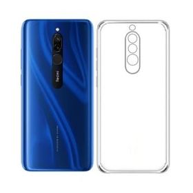 Kvy Xiaomi Redmi 8 Kamera Korumalı Süper Silikon Şeffaf Kılıf