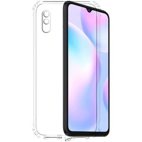 Kvy Xiaomi Redmi 9A Kamera Korumalı Süper Silikon Şeffaf Kılıf
