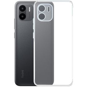 Kvy Xiaomi Redmi A1 Kamera Korumalı Süper Silikon Şeffaf Kılıf