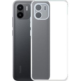 Kvy Xiaomi Redmi A1 Kamera Korumalı Süper Silikon Şeffaf Kılıf