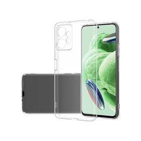 Kvy Xiaomi Redmi Note 12 4G Kamera Korumalı Süper Silikon Şeffaf Kılıf