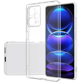Kvy Xiaomi Redmi Note 12 Pro 5G Kamera Korumalı Süper Silikon Şeffaf Kılıf