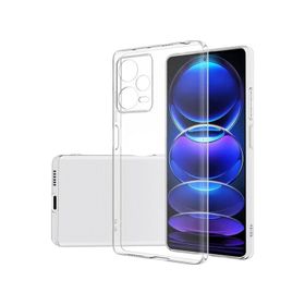 Kvy Xiaomi Redmi Note 12 Pro 5G Kamera Korumalı Süper Silikon Şeffaf Kılıf