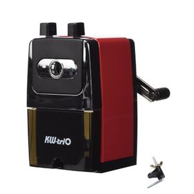 KW-Trio 0307A Kırmızı Metal Masa Kalemtıraşı