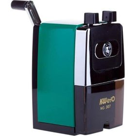 KW-Trio 0307A Yeşil Metal Masa Kalemtıraşı
