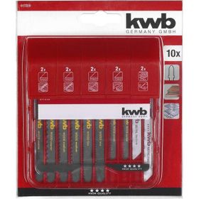 Kwb 10 Parça S20 Kutulu Dekupaj Testere Seti