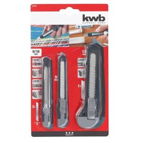Kwb 3 Parça Maket Bıçağı Seti