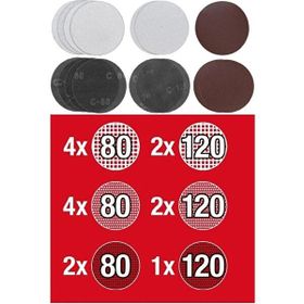 Kwb 490965 180 mm 15'li Paket Duvar Zımpara Kağıdı