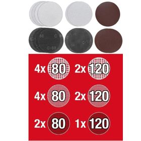Kwb 490965 180 mm 15'li Paket Duvar Zımpara Kağıdı
