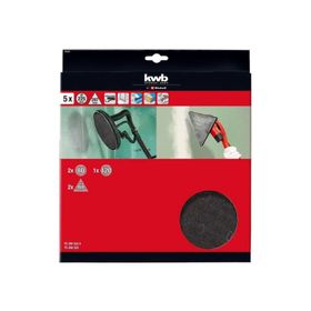Kwb 491005 225 mm 5'li Paket Duvar Zımpara Kağıdı