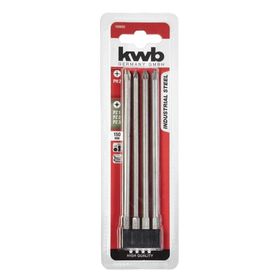 KWB 49120920 150 mm PZ-PH 4 Parça Bits Ucu Seti