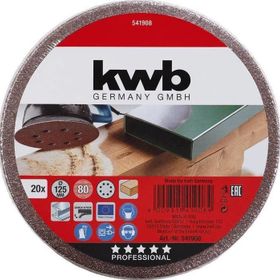 KWB 49541908 80 Kum 125 mm Zımpara