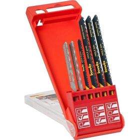 KWB 49615630 6 parça Dekupaj Testere T Uç Bıçak Seti