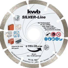 Kwb 796170 115 mm Elmas Kesme Diski